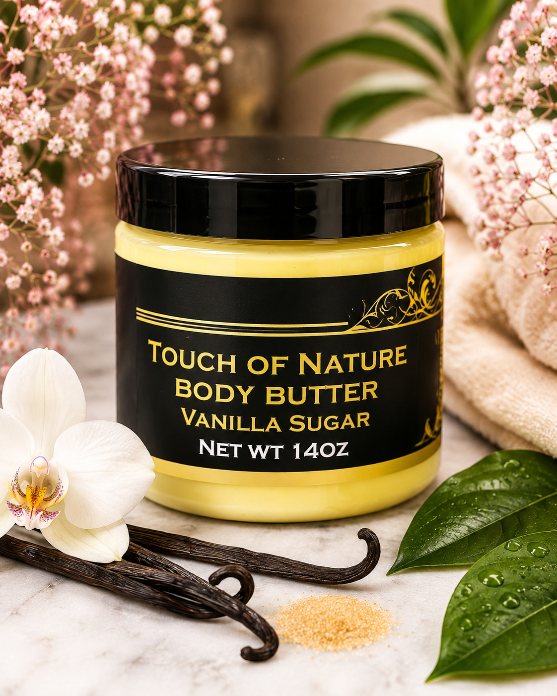 Vanilla Sugar Body Butter – 14 oz